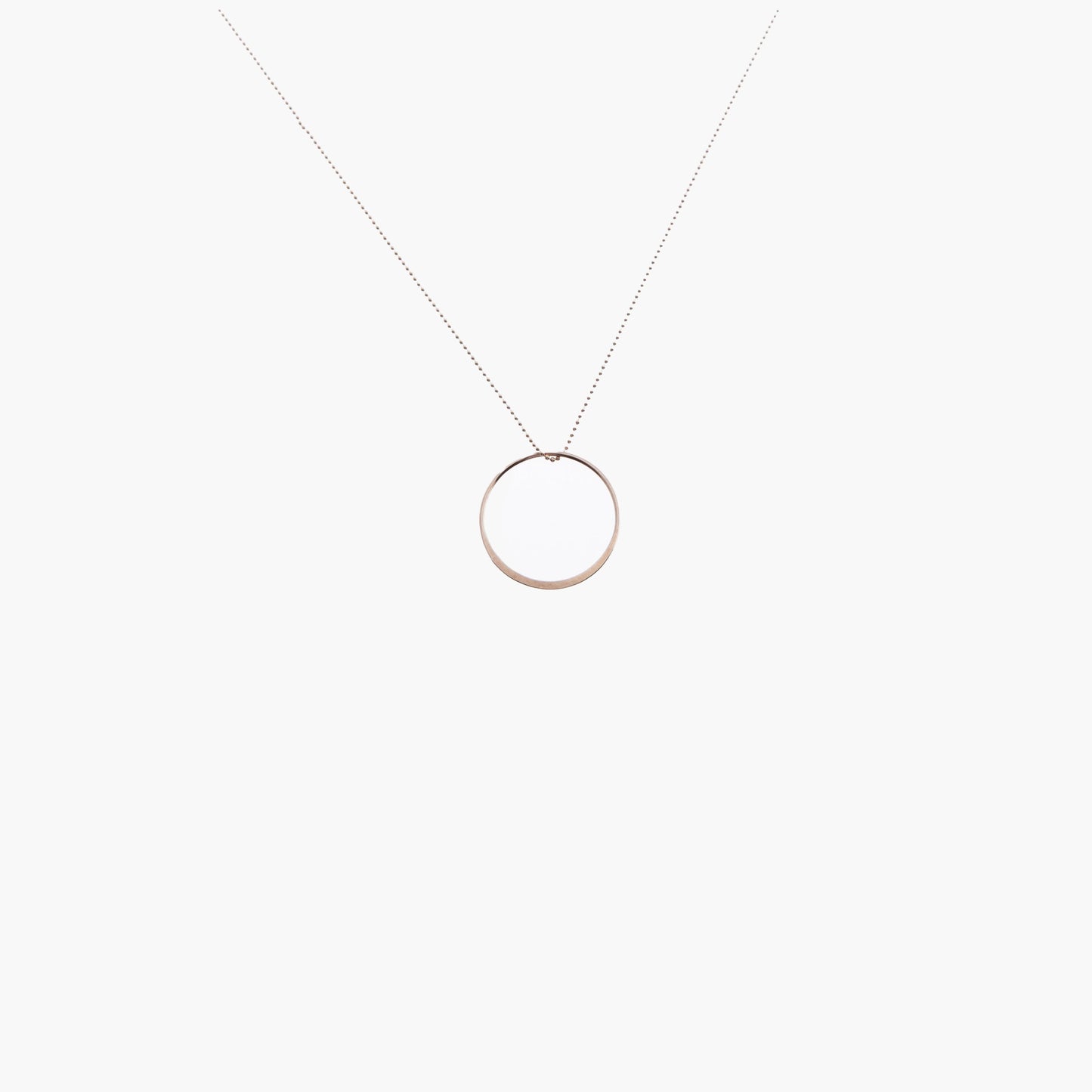 Eternity Rose Gold Necklace