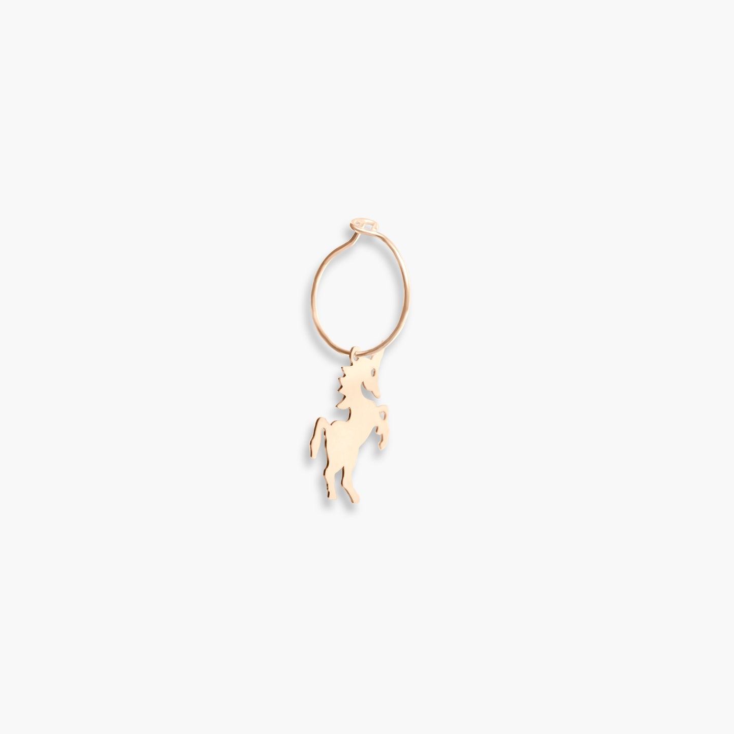 BOUCLE D'OREILLE LICORNE