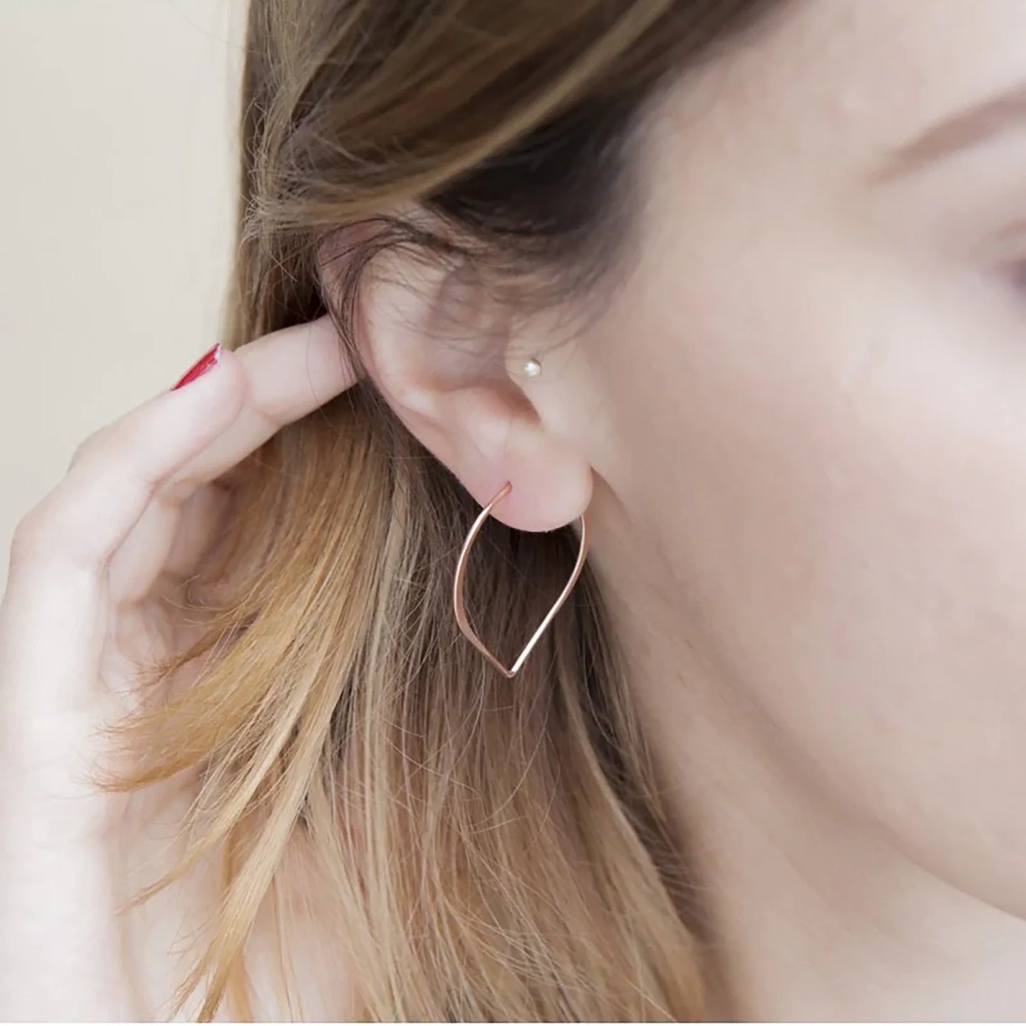 ETERNITY EARRING ROSEGOLD