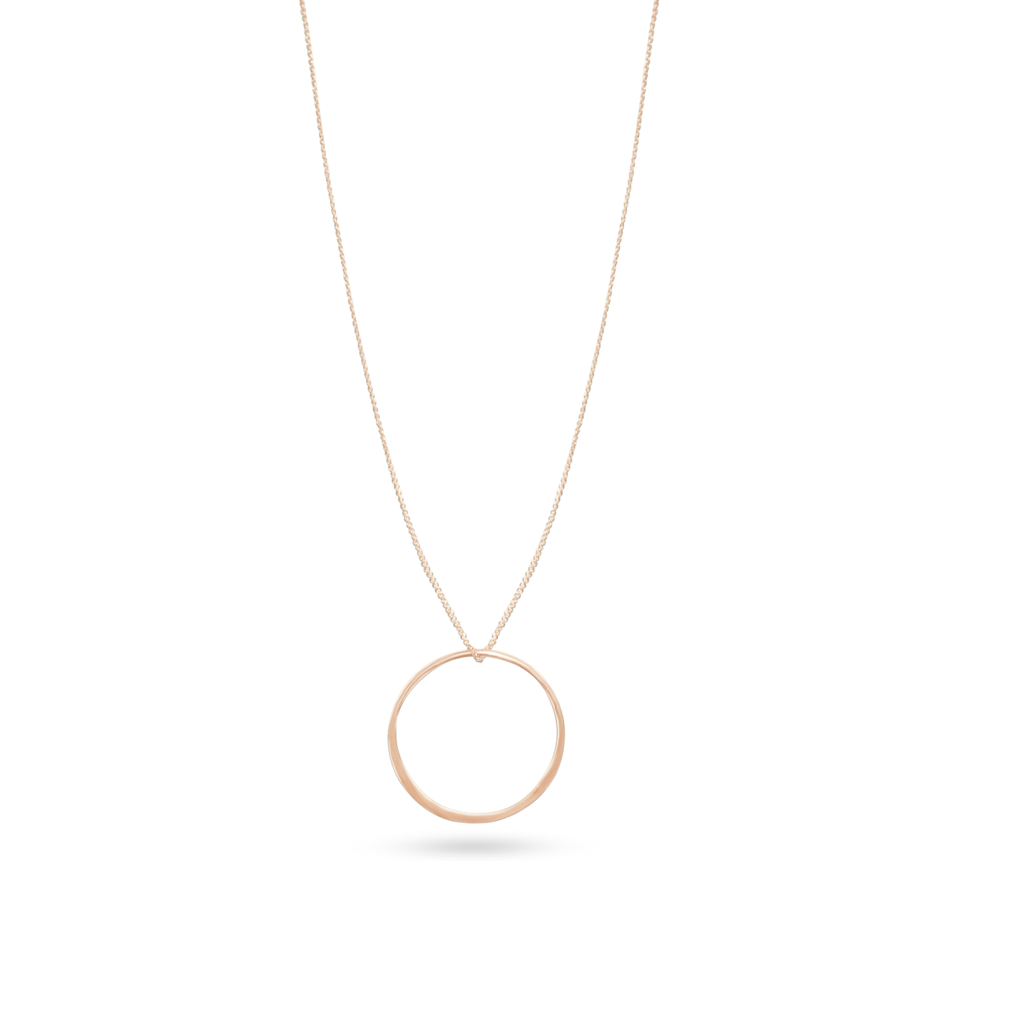 Eternity Rose Gold Necklace