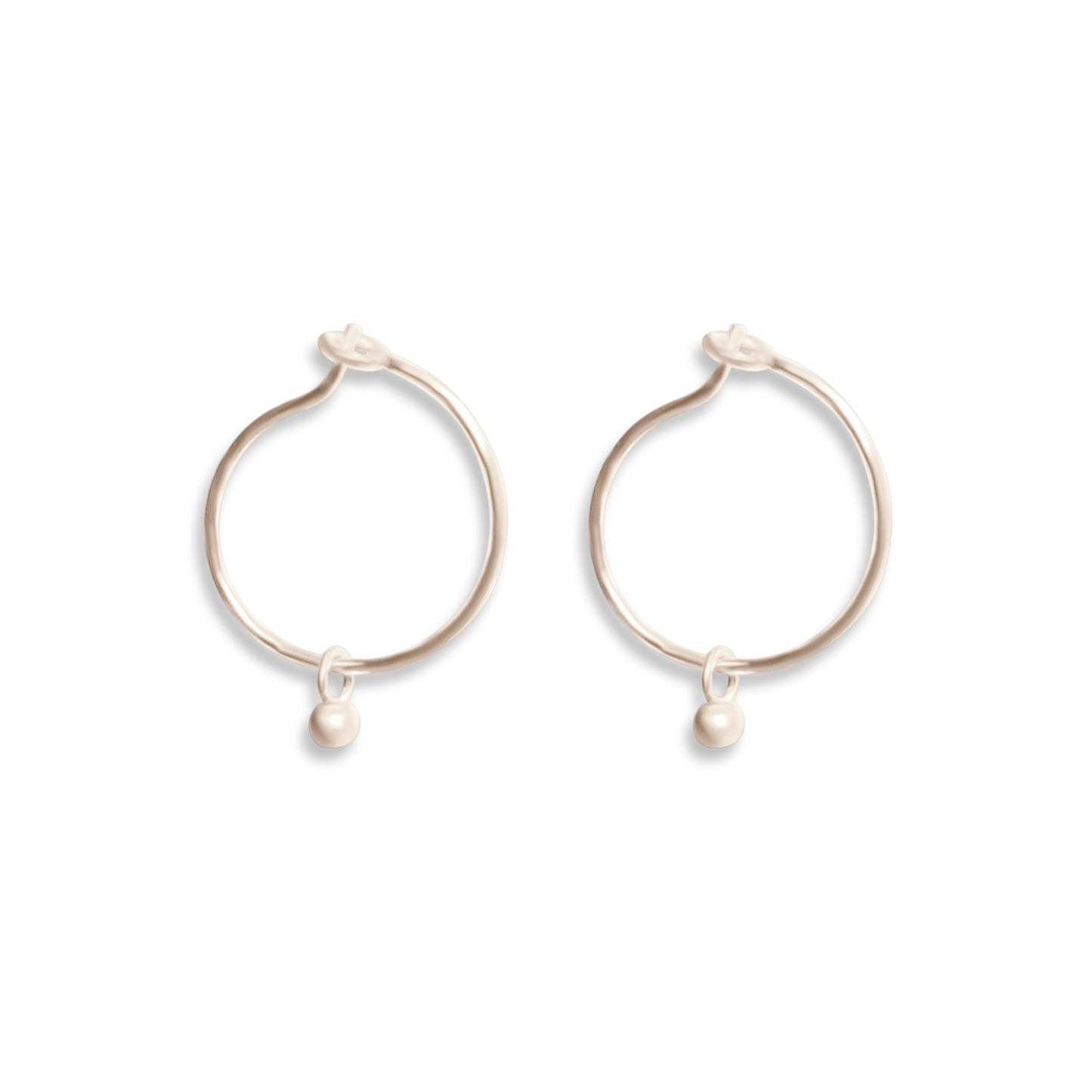 Single Ball Charm Earring