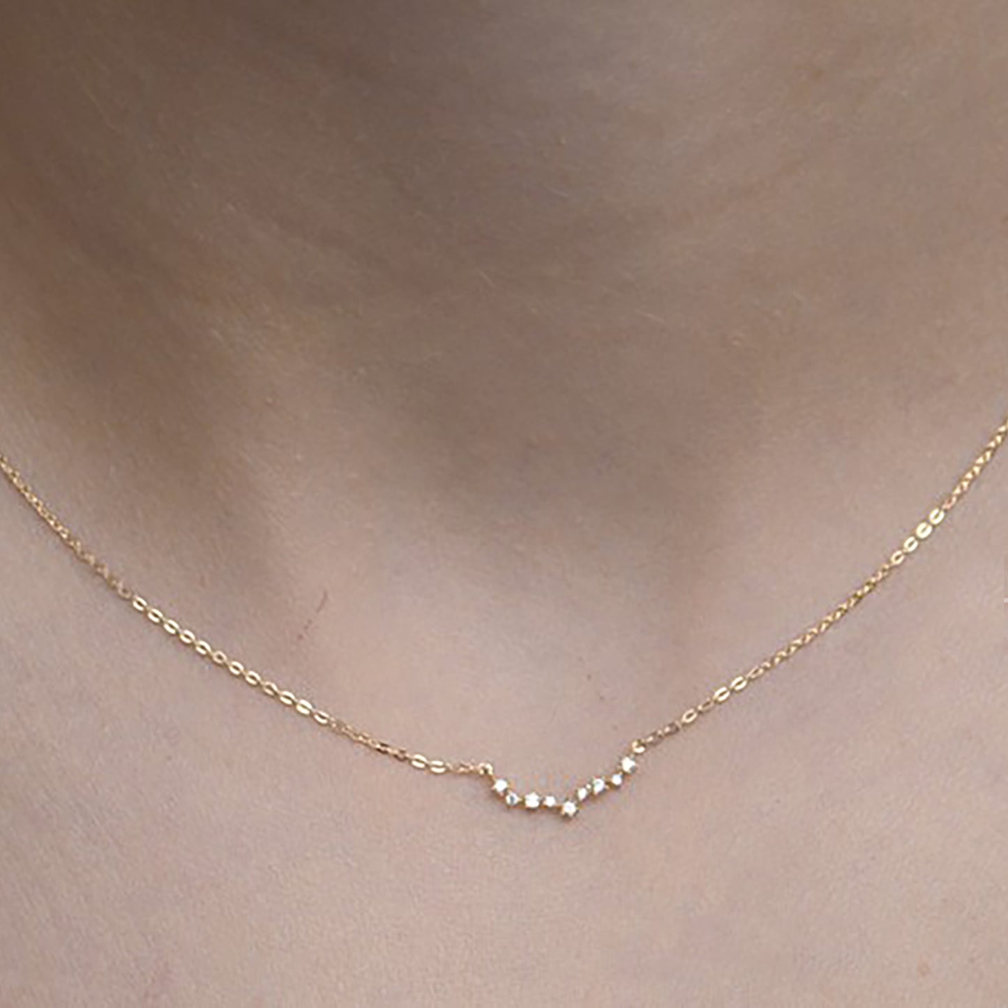 Gold Stardust Necklace