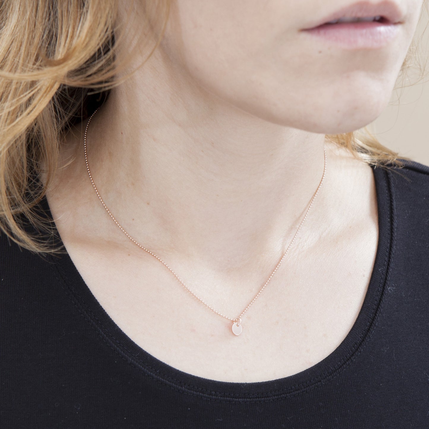 Rose Gold Sun Necklace