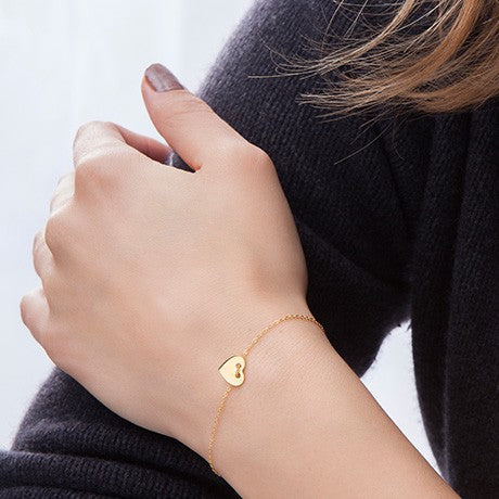 Bracelet avec coeur