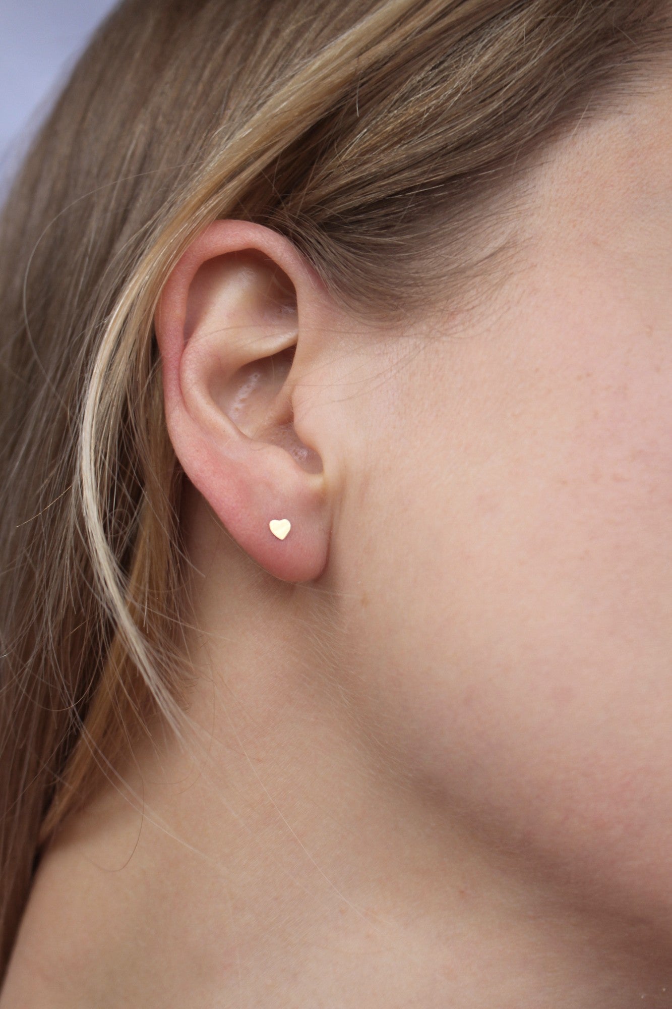 9K Gold Love Earrings