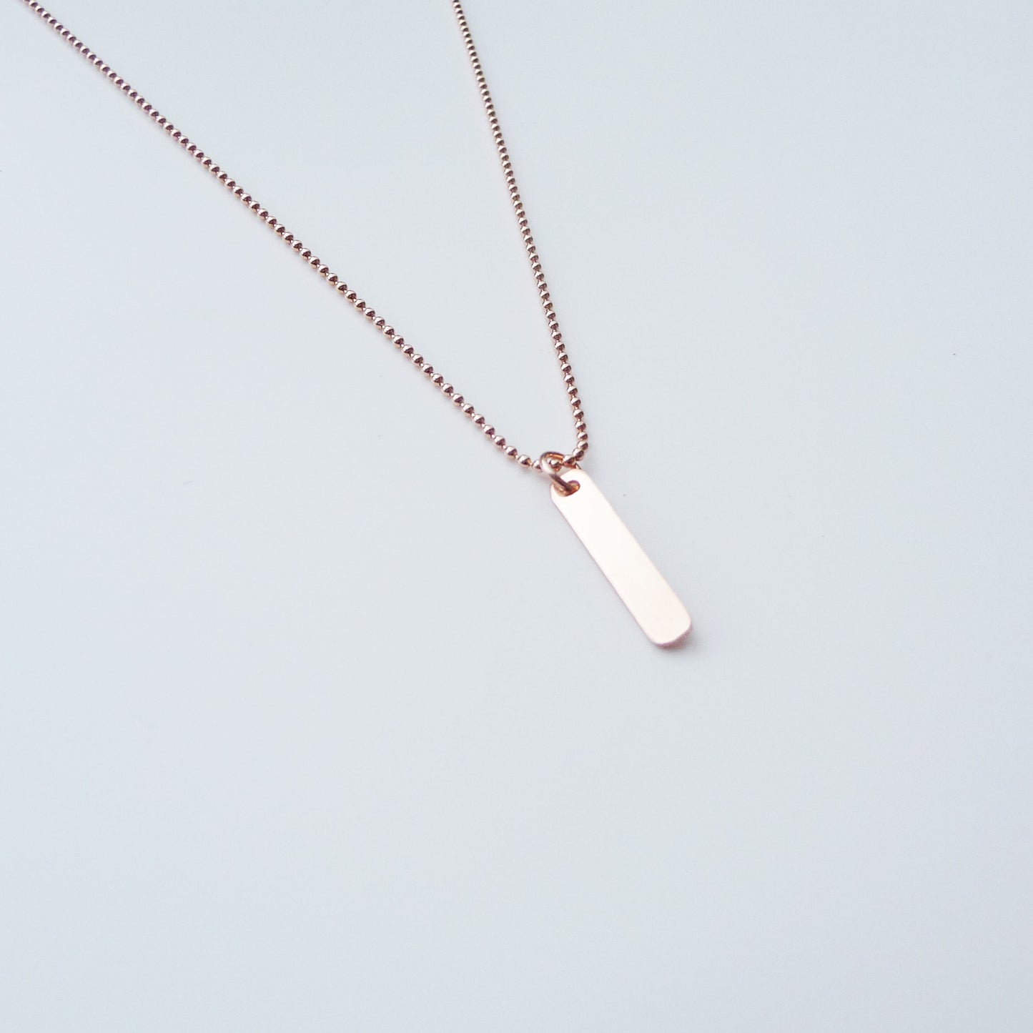Trendy Rose Gold Necklace